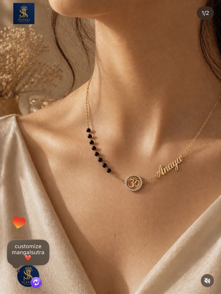 Custom Name Mangalsutra
