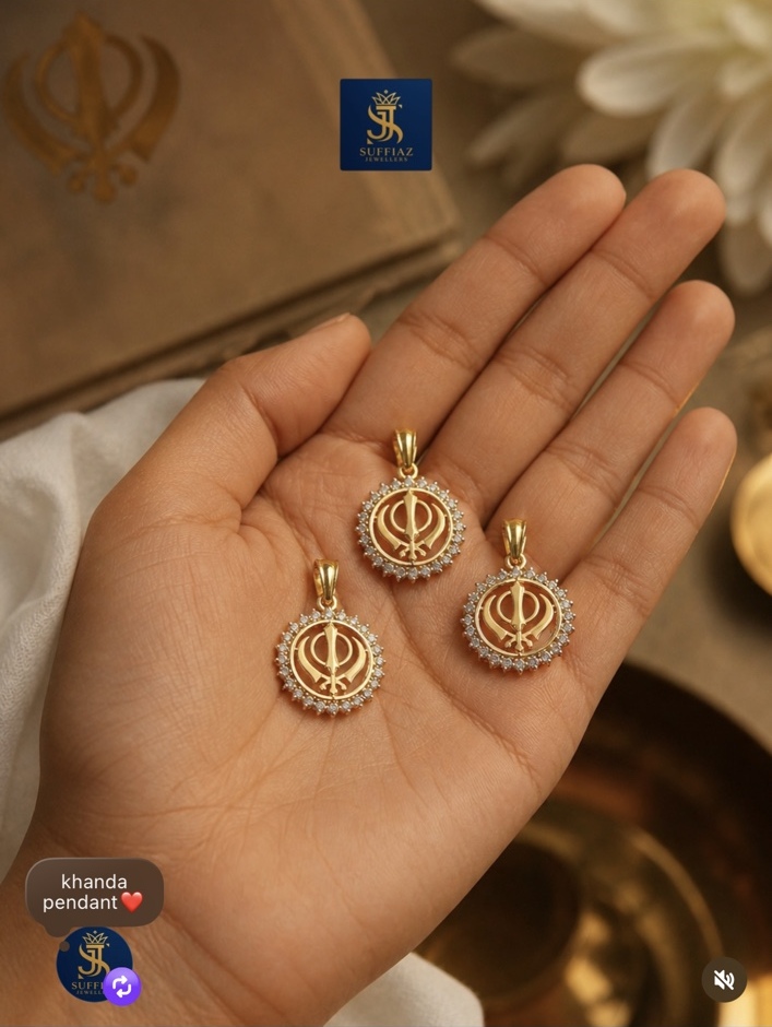Khanda Pendants