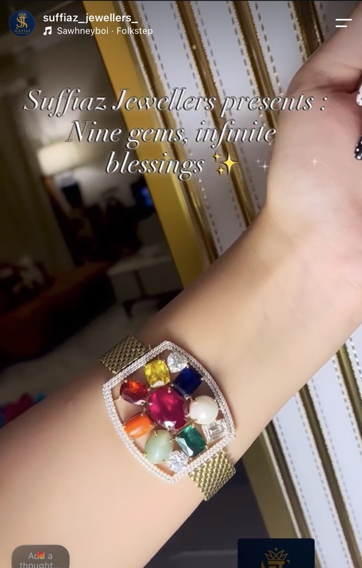 Nine Gems Statement Watch